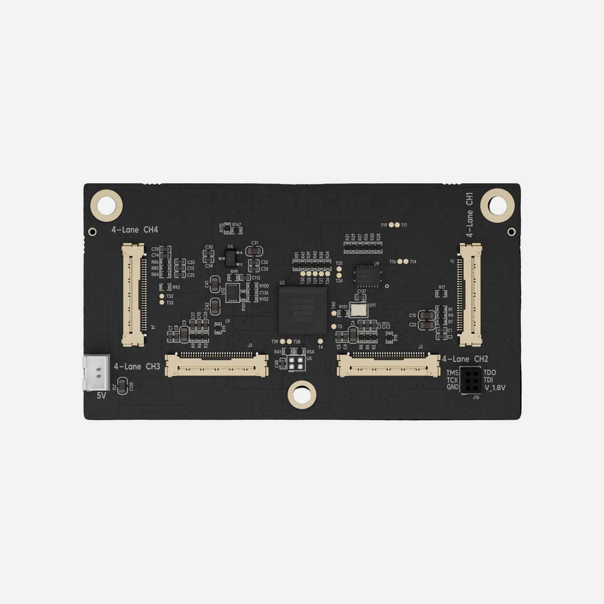 Stereolabs ZED Link MIPI Quad capture card, front view