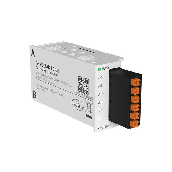 Inovance GE20-2AD1DA-I Analog Expansion Module – 183 Degree