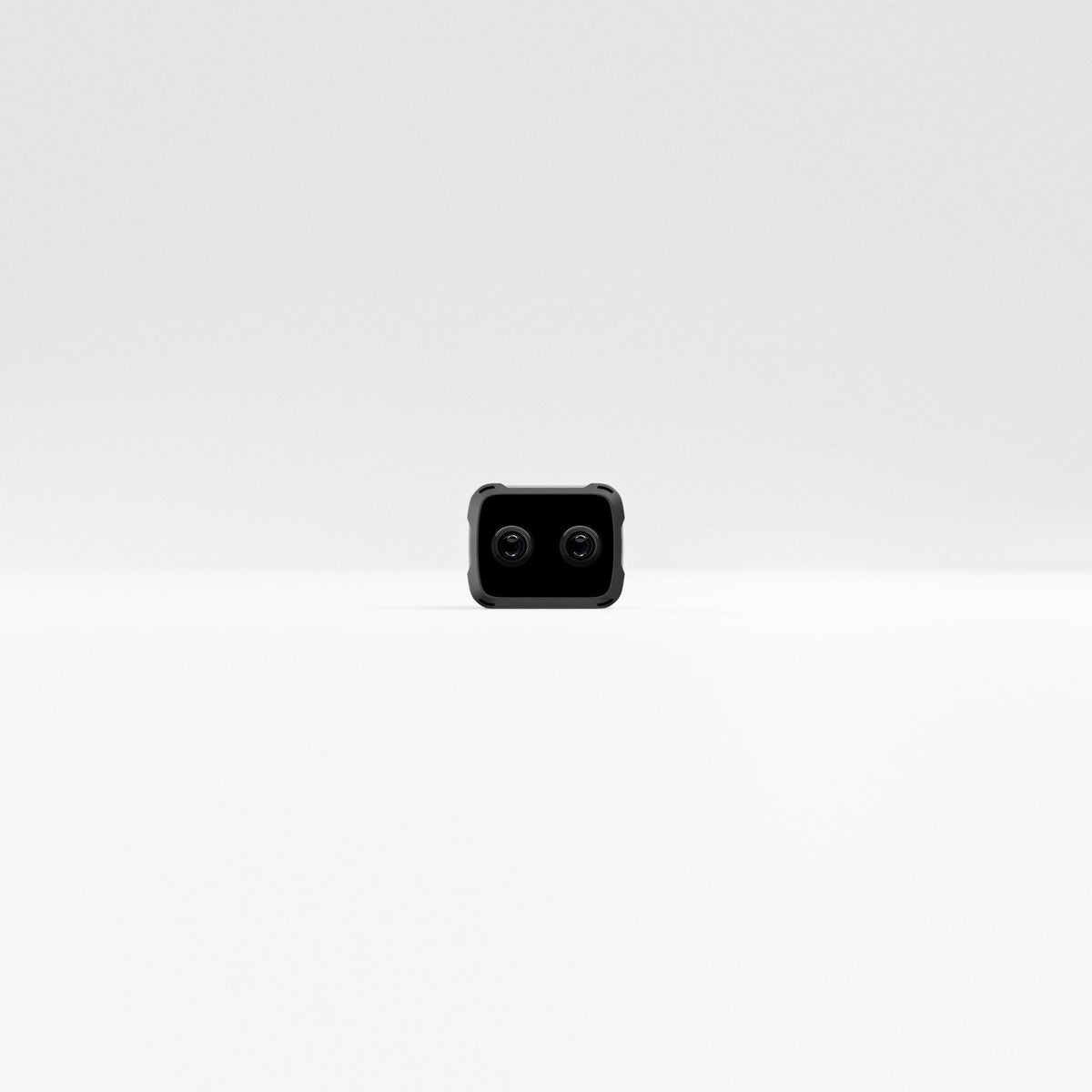 Stereolabs ZED X Nano stereo camera, front view