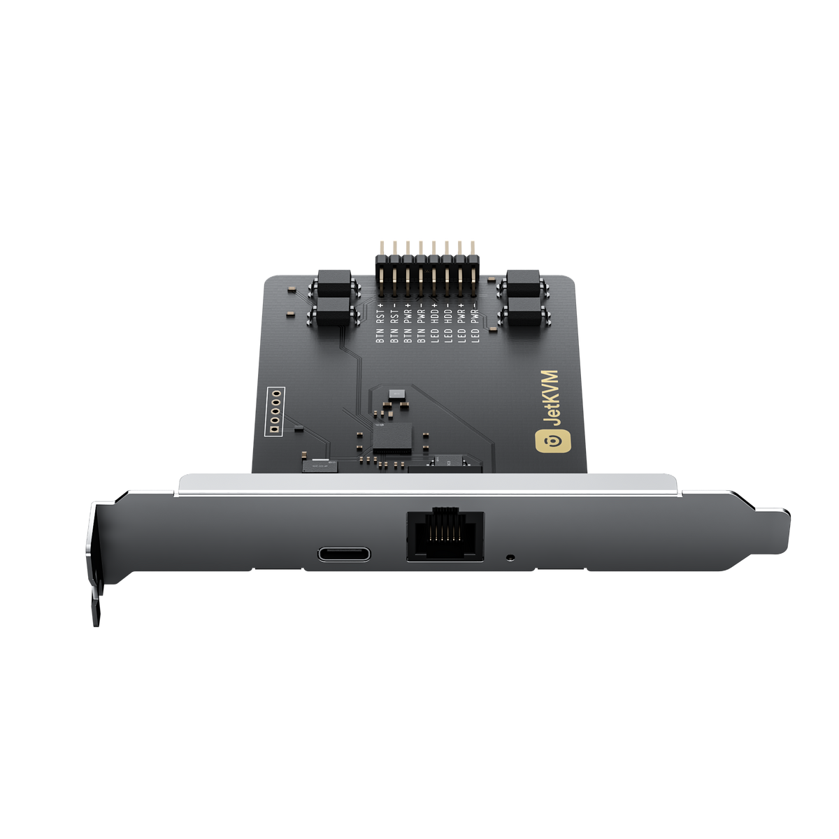 JetKVM ATX Extension Board with PCIe slot bracket